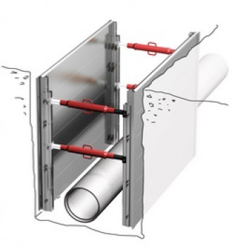 Kanalverbau System Aluverbau 3,00 m lang / 2,50 m  Aschaffenburg
