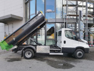 Iveco Daily 70C18H Hyva Abrollkipper