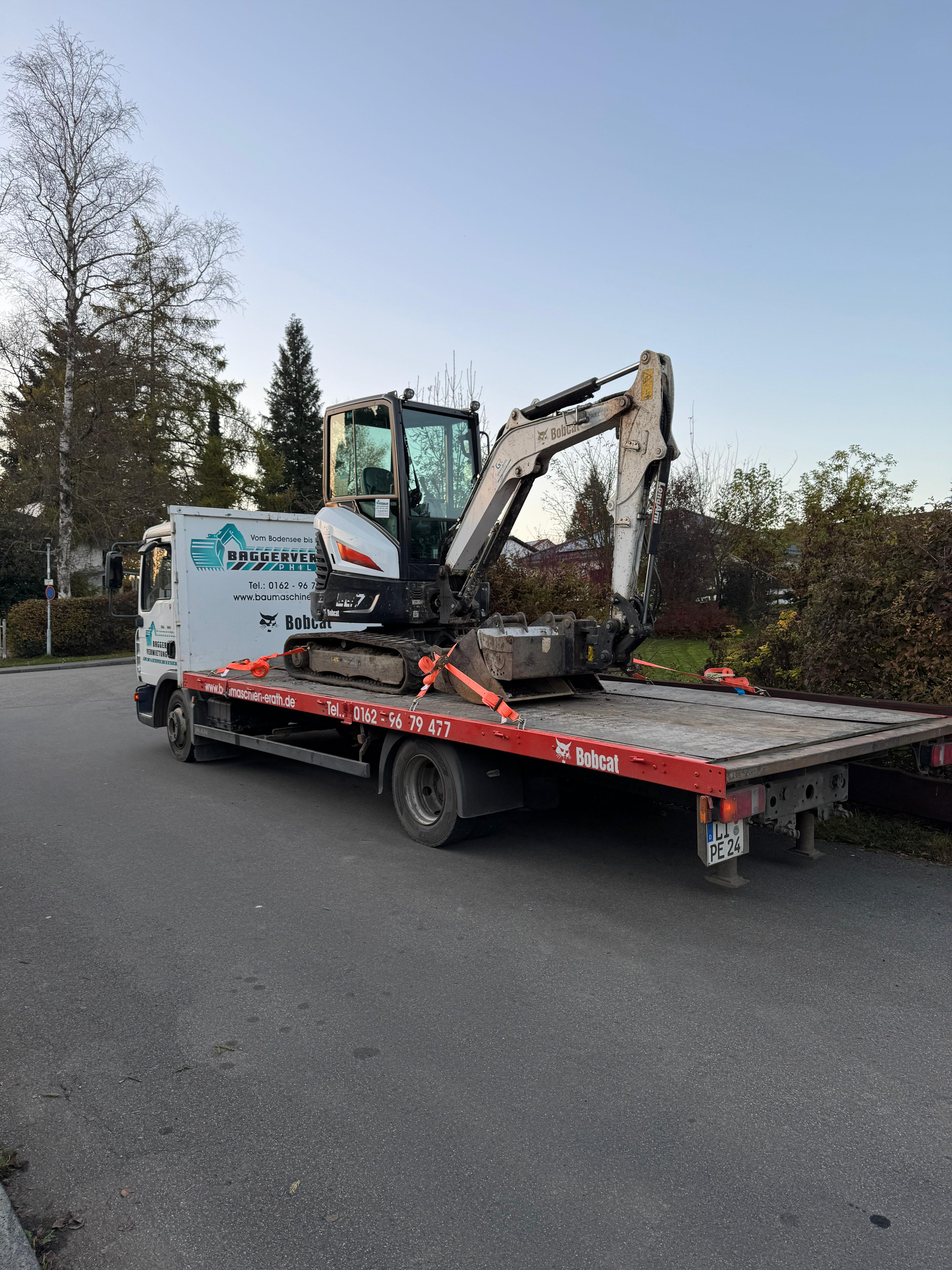 Lkw 7.5t Plattform Vermietung mieten