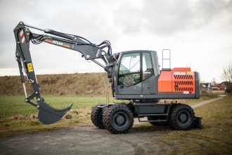 Mobilbagger Atlas 150W Oilquick OQ 65 