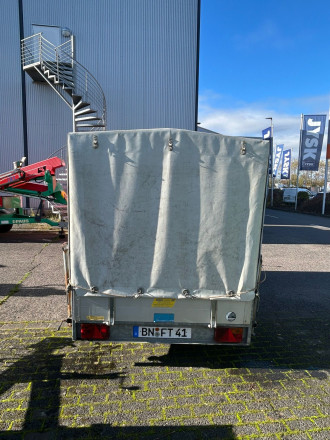 Planenanhänger Hapert K 2000 geschlossener Anhänger Tandem