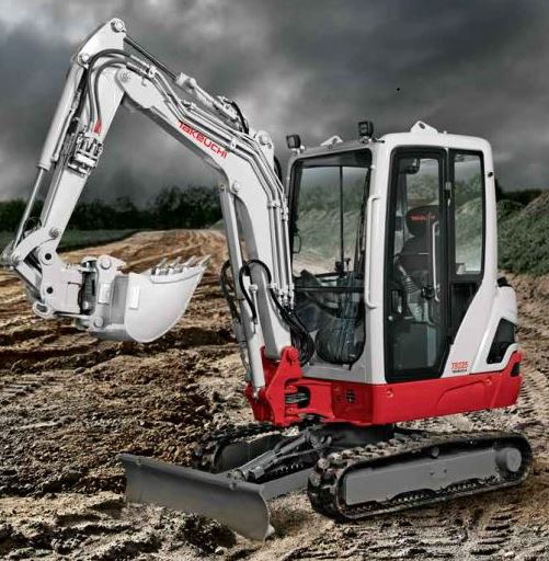 Takeuchi TB 225 S Minibagger mieten