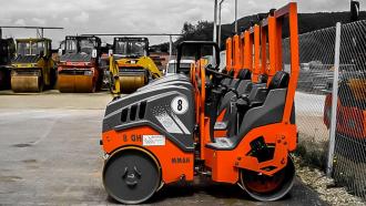 HAMM HD 8 VV Tandemwalze Trier