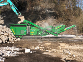 Backenbrecher McCloskey J35R Hochleistungs-Einschwingen 