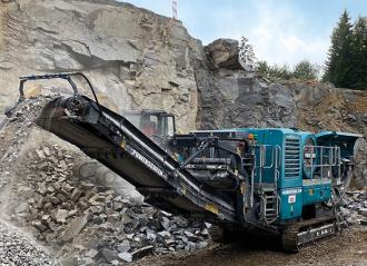 BACKENBRECHER – POWERSCREEN PREMIERTRAK PT330 Memmingen