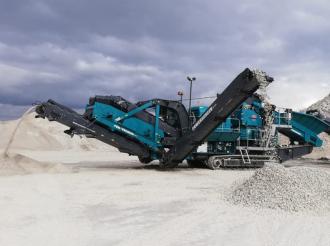 RAUPENMOBILER KEGELBRECHER - POWERSCREEN MAXTRAK 1000SR 