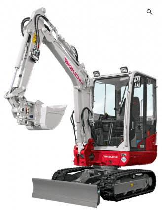 Minibagger TAKEUCHI TB 235-2 - Bio-Öl, Taklock, Powertilt 