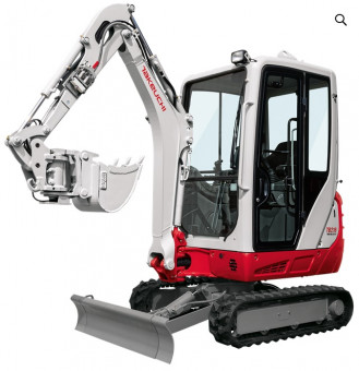 Minibagger TAKEUCHI TB 216 A - Bio-ÖL, Taklock, Powertilt 