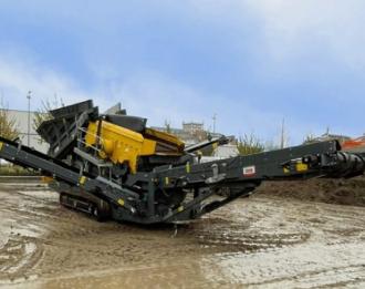 SCHWERLASTSIEBANLAGE - RUBBLE MASTER HS5000M Durchsatzleistung: 300 t/h* Memmingen