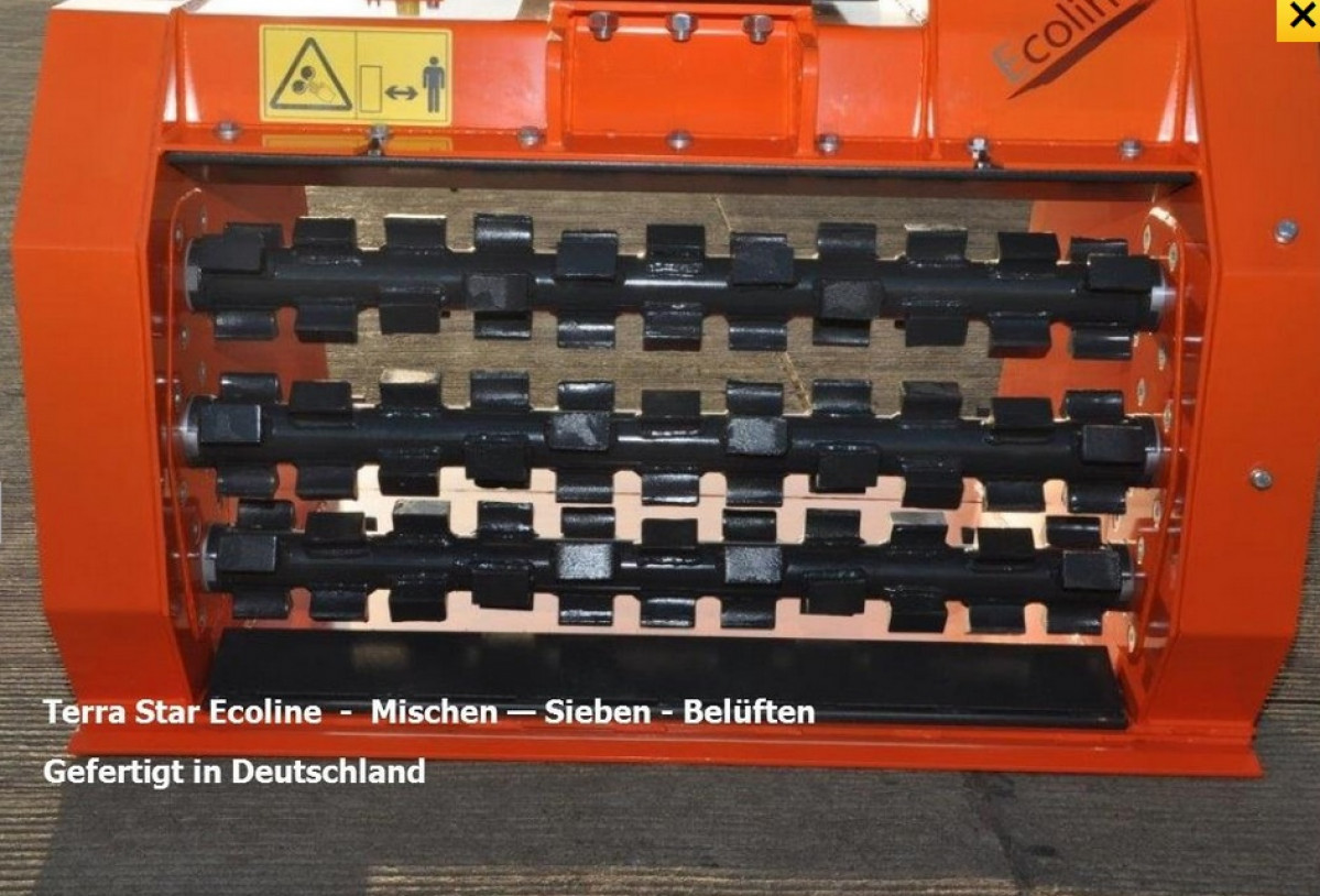 Schaufelseparator Sieblöffel Radlader