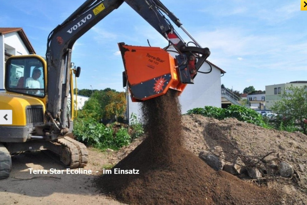 Schaufelseparator Sieblöffel Radlader