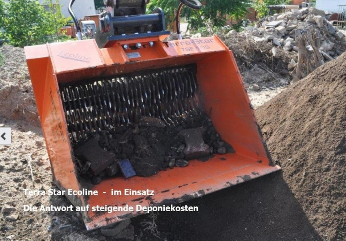 Schaufelseparator Sieblöffel Radlader