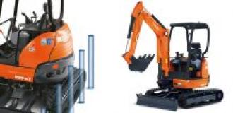 Kubota U20 Kurzheckbagger 
