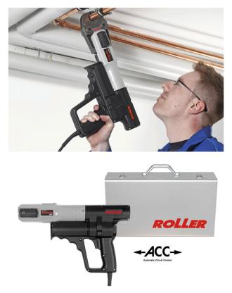Rohrpresszange Roller 