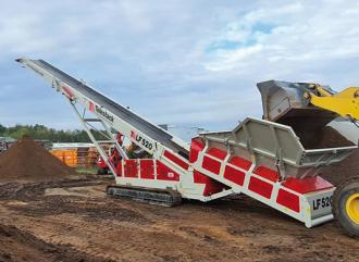 HALDENFÖRDERBAND - TELESTACK LF520 