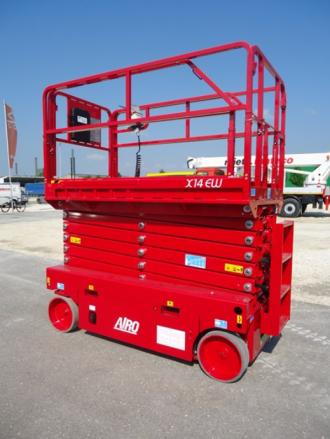 Scherenbühne Elektro AIRO X14EW, Arbeitshöhe: 14 m Fulda