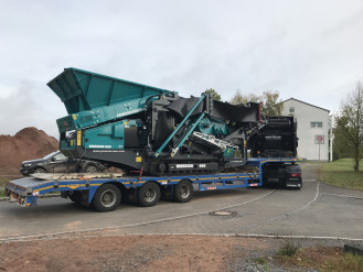 Powerscreen Warrior 800 Siebanlage raupenmobil