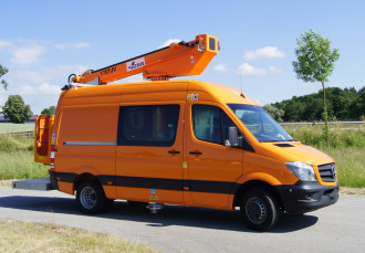 LKW Arbeitsbühne GSR E170TJV Kastenwagen