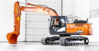 Kettenbagger Hitachi ZX210LC-3 Monoblock OilQuick OQ70/55 Plauen