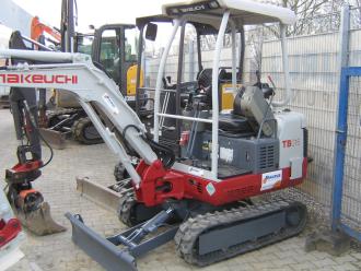 Elektro-Kompaktbagger 1,7 t Minibagger Elektro Takeuchi TB 016 Hybrid 