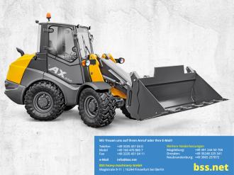 Mecalac AX850 Radlader knickgelenkt 