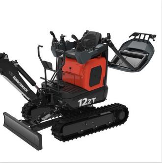 Minibagger Eurocomach ES12zt 1160 kg Breite 790 mm