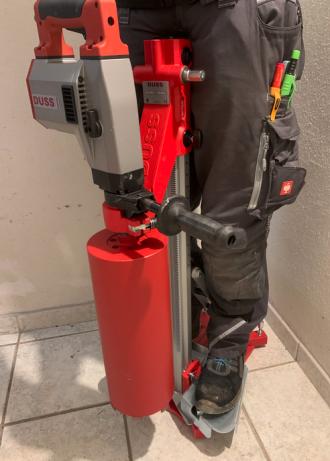 Kernbohrgerät Trockenbohrmaschine DIA 303 S, Duss