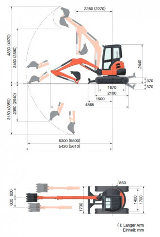 Kubota U35-3GL 