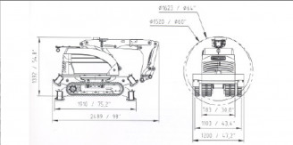 Abbruchroboter Brokk BM180 zF