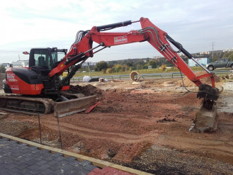 Minibagger Kubota KX 080-3 Verst./Powertilt/Grf