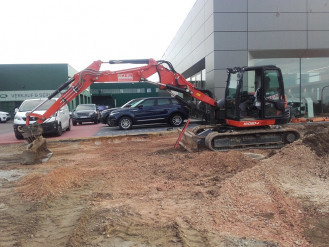 Minibagger Kubota KX 080-3 Verst./Powertilt/Grf
