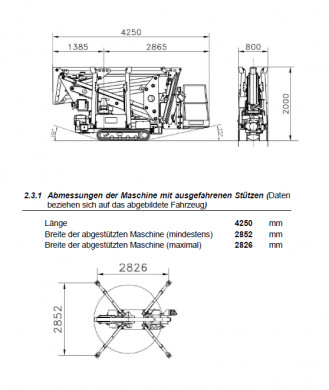 Gąsienicowa platforma robocza CTE CS 170 platforma podnosząca