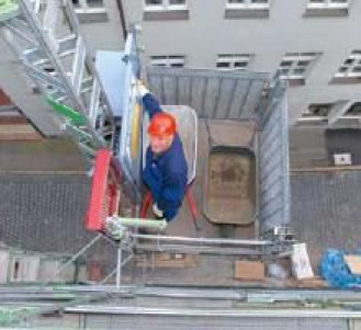 Akumulatorowy podnośnik drabinowy GEDA GEDA 500Z/ZP GE-BüC-K50