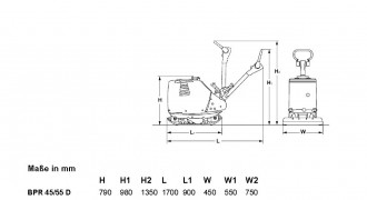Bomag BPR45/55D/E 
