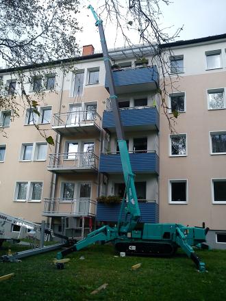 Minikran Maeda MC 405 Raupenkran