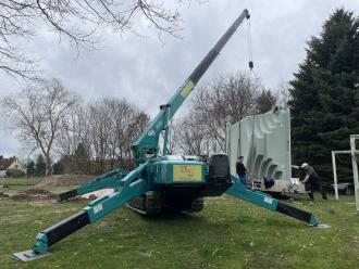 Minikran Maeda MC 405 Raupenkran