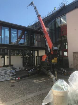 Anhängerkran Paus Sky Worker PTK 31 Dachdeckerkran