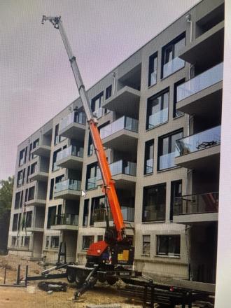 Anhängerkran Paus Sky Worker PTK 31 Dachdeckerkran