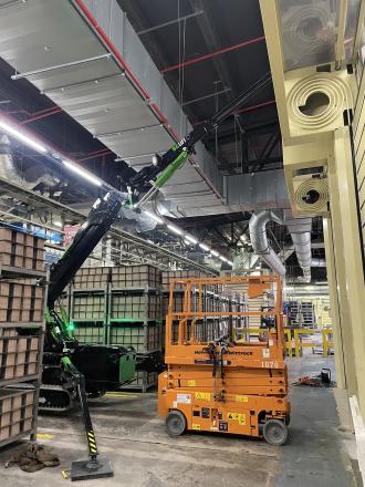 Minikran BG Lift M 250 / LI-ION Raupenkran
