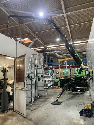Minikran BG Lift M 250 / LI-ION Raupenkran