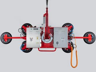 Glassauger von Kappel und Grip bis 1200 Kg mieten Kran Minikran Vakuumlifter Vakuumheber Fensterheber Sauger Glas