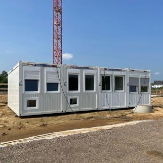 Bürocontainer 20 Fuß | 6 Meter | Baustellencontainer Wiesbaden