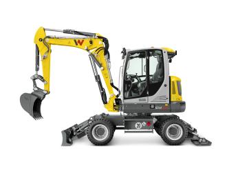 Mobilbagger EW65 Wacker Neuson Betriebsgewicht 6755kg