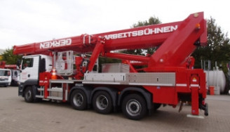 LKW Arbeitsbühne 63 m mit Bedienpersonal 