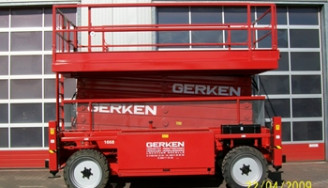 Scherenbühne Diesel Arbeitshöhe 22,5 m 