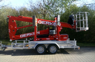 Ketten Arbeitsbühne 15 m Arbeitshöhe Neustadt an der Weinstraße