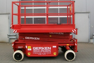 Scherenbühne elektrisch 10 m Arbeitshöhe 