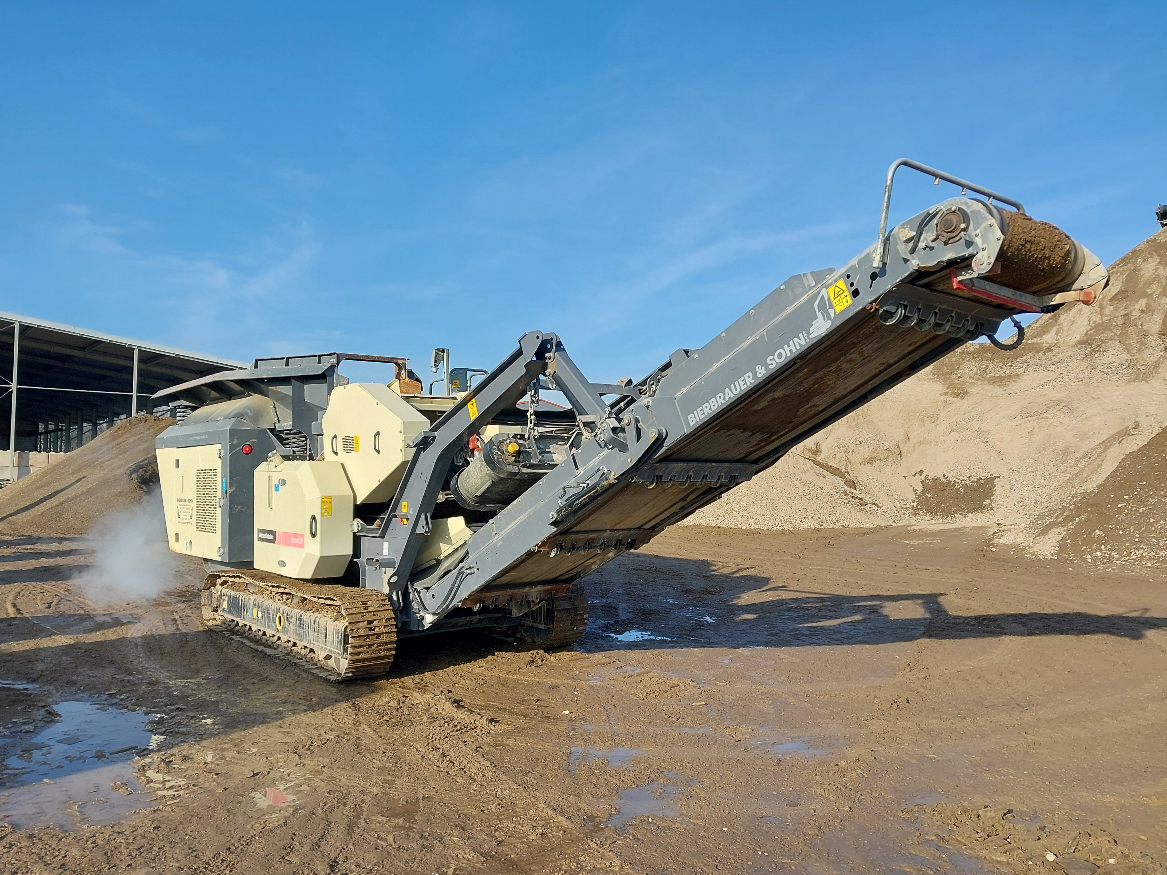 Backenbrecher Raupenmobil Metso J90 mieten