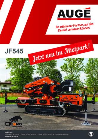 Mini Raupenkran Jekko JF545 - Bundesweit mieten