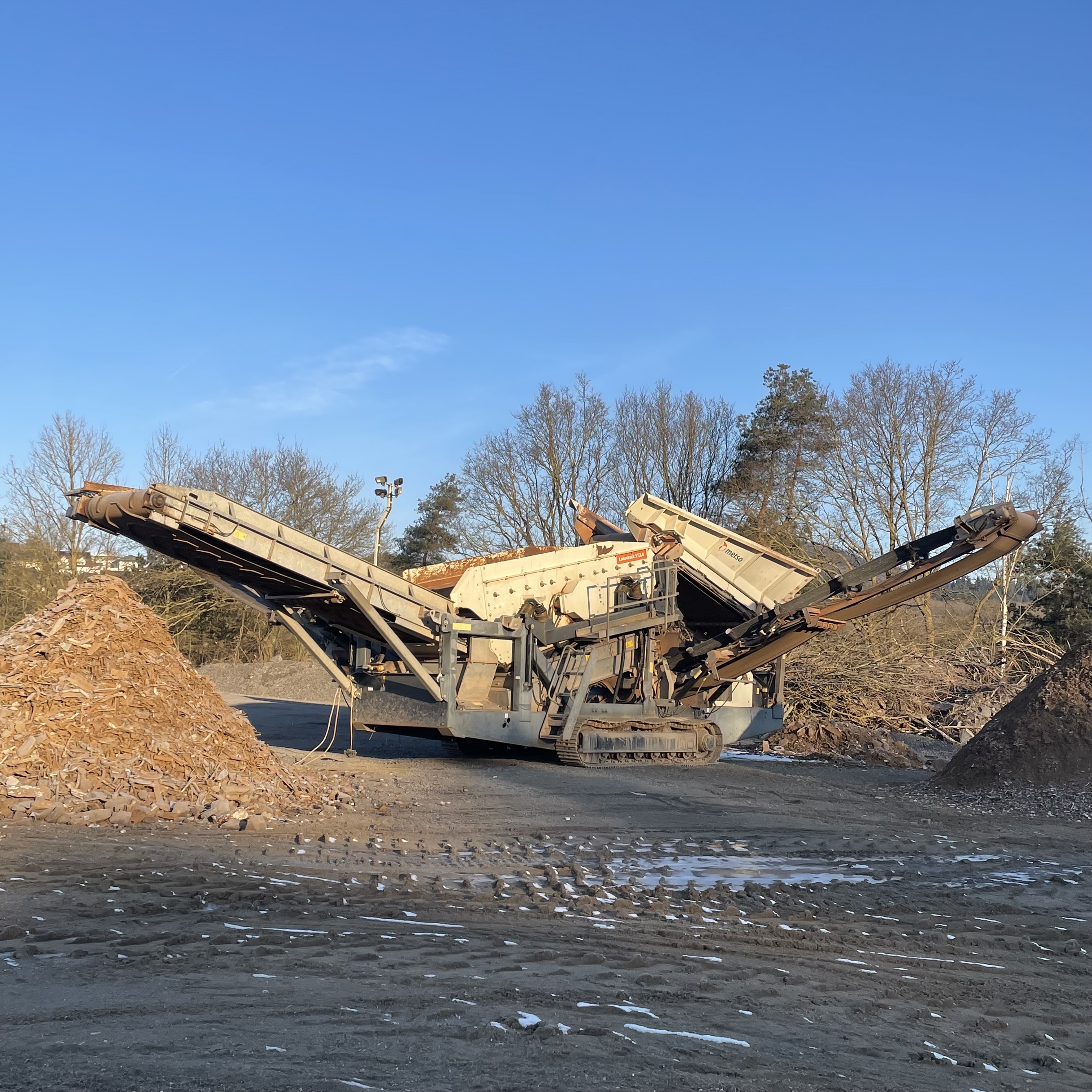 Schwerlastsiebanlage Metso ST2.4 mieten